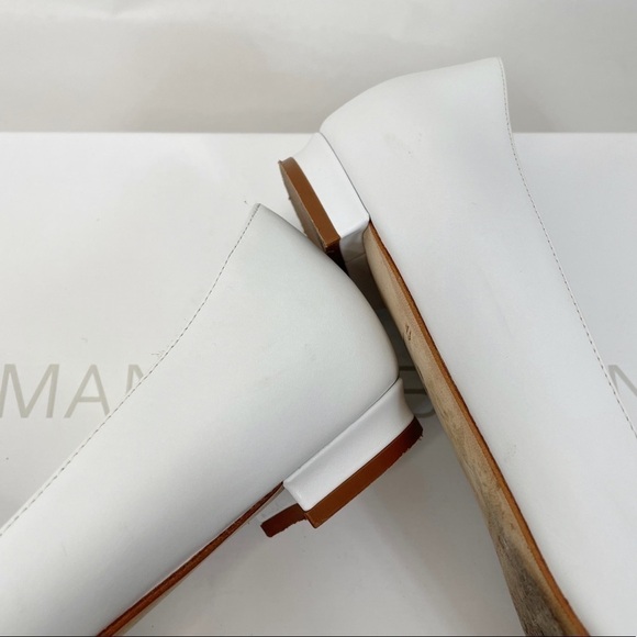 Manolo Blahnik Leather Hangisi Flats - Picture 7 of 7